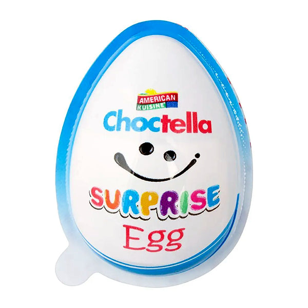 American Kuisine Choctella Surprise Egg Blue 20g