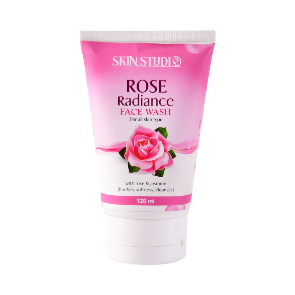 SKIN STUDIO ROSE RADIANCE FACE WASH 120ML Default Title - MamasJan Makeup