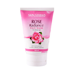 SKIN STUDIO ROSE RADIANCE FACE WASH 120ML Default Title - MamasJan Makeup