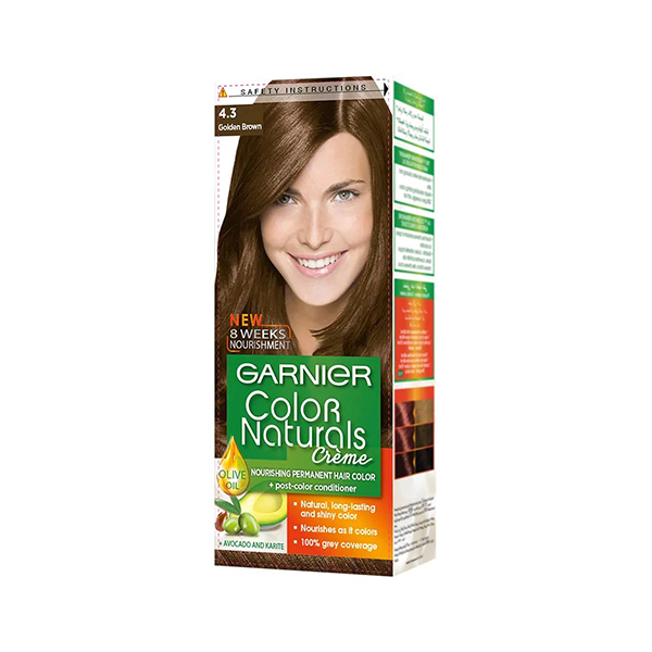Garnier Naturals Hair Color - 4.3 Natural Golden Brown
