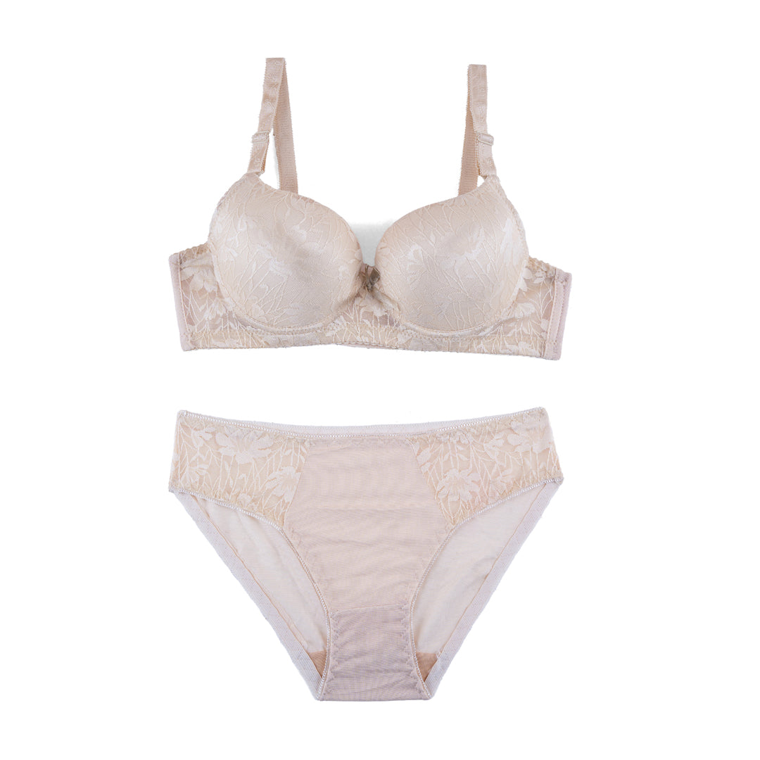 BELLEZA WIRE PADDED BRA SET 2354 RED / 42-B - MamasJan Lingerie