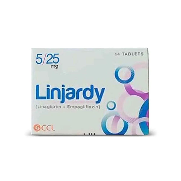 Linjardy Tablets 5/25mg (1 Strip = 7 Tablets)