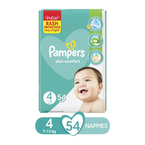Pamper Baby Diapers 4 Maxi 54Pcs