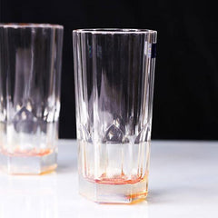 GLASS HONGLI AMBER IR 62912-2 (Pack 6) Default Title - MamasJan Crockery