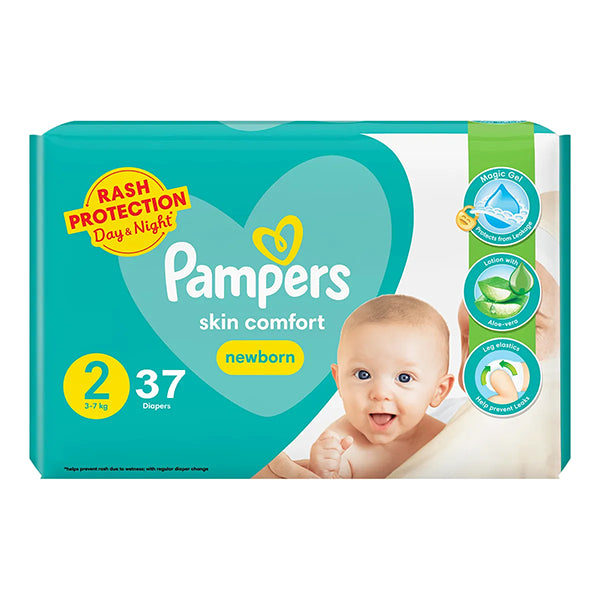 Pampers Baby Diapers Jumbo Pack Small size 2 37Pcs