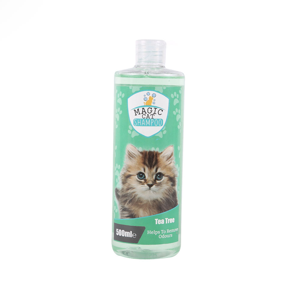 MAGIC CAT SHAMPOO TEA TREE HELPS TO REMOVE ODOURS 500 ML Default Title - MamasJan Grocery Nonfood
