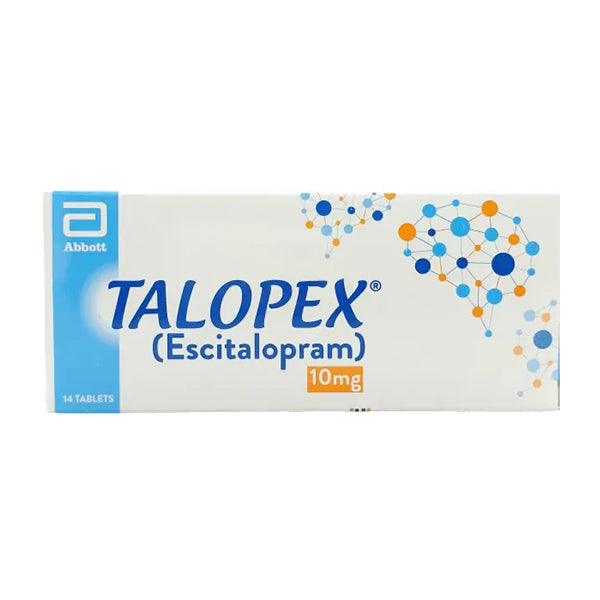 Talopex Tablets 10mg (1 Box = 1 Strip)(1 Strip = 14 Tablets)