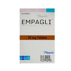 Empagli Tablets 25mg (1 Strip = 7 Tablets)