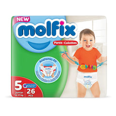 Molfix Diapers Twin Pack Junior Size 5 26Pcs