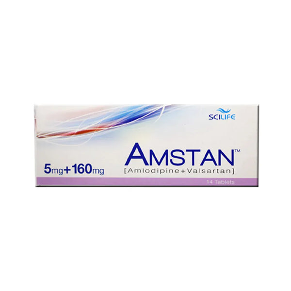 AMSTAN 5/160MG TABLETS 14S (PACK SIZE 1X14S)