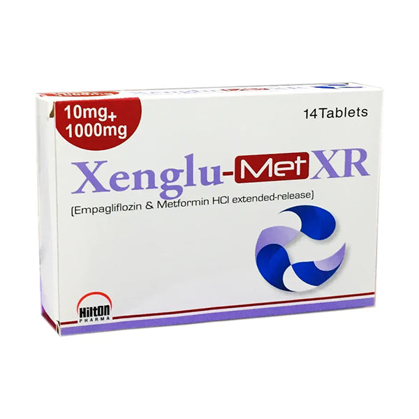 Xenglu-Met XR 10mg/1000mg (1 Box = 2 Strips) (1 Strip = 7 Tablets)