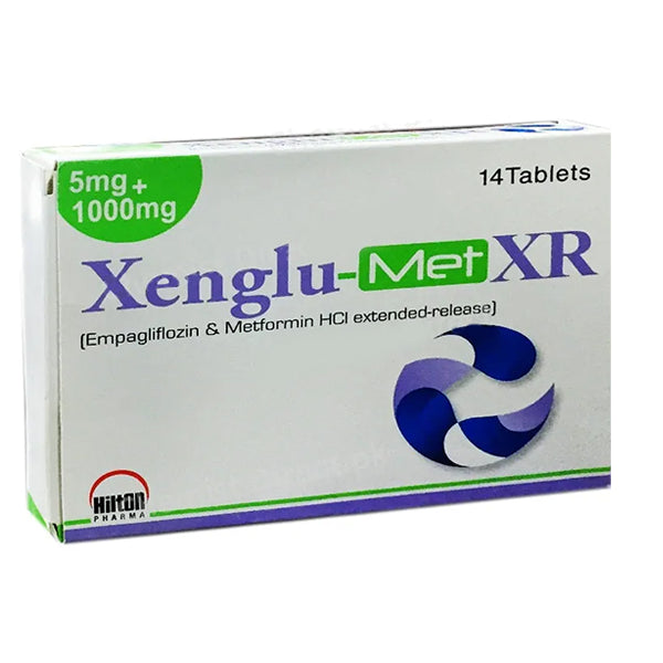 Xenglu-Met XR Tablets 5mg+1000mg  (1 Strip = 7 Tablets)