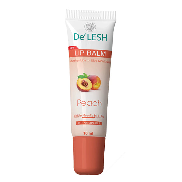 DeLesh Peach Lip Balm 10g