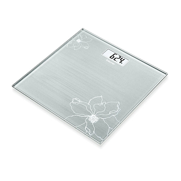 Beurer Glass Bathroom Scale Silver GS 10