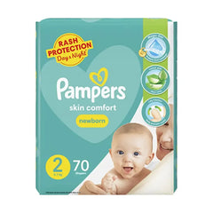 Pampers Dry Diapers Mega Pack Small Size 2 70Pcs