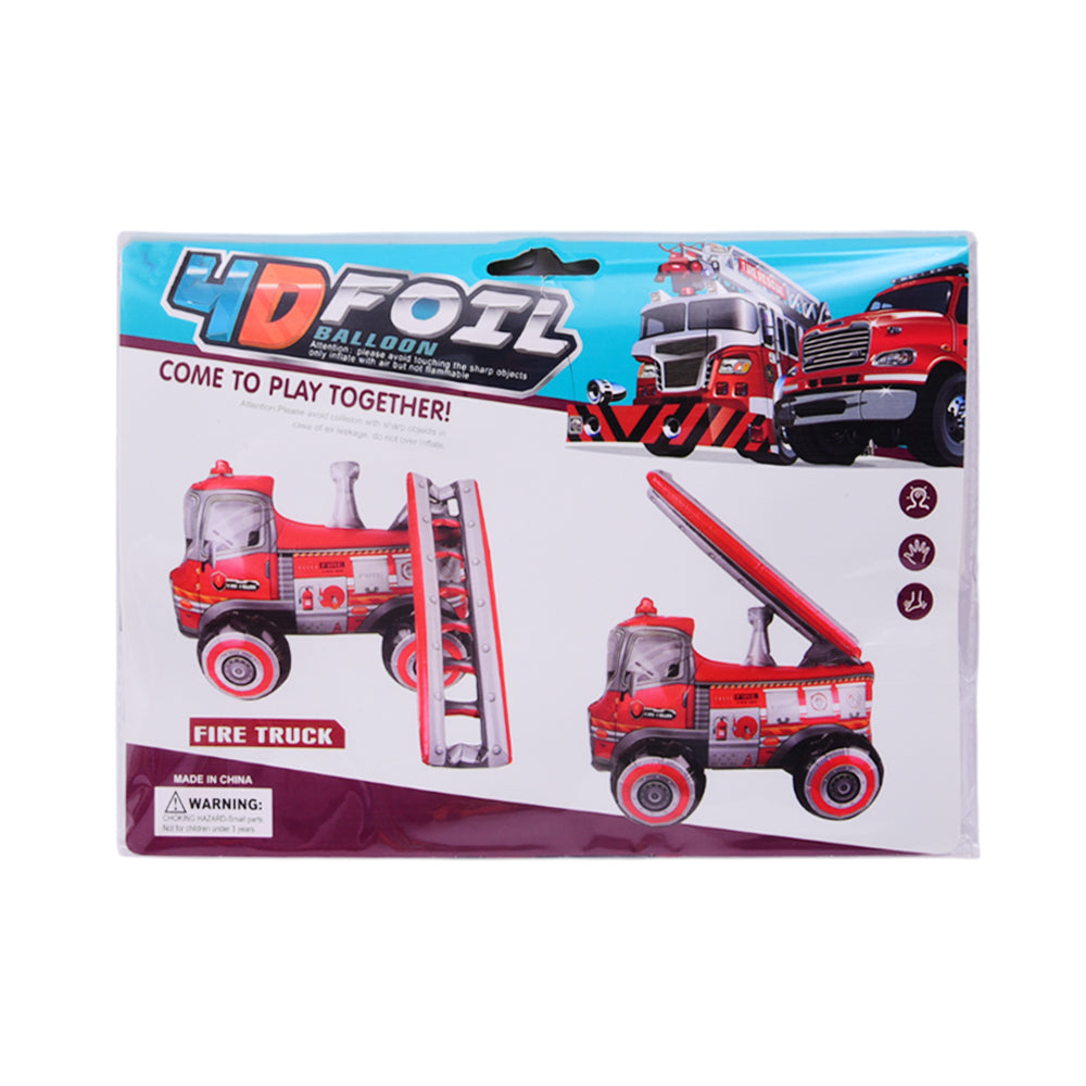 YY-F0788 FOIL BALOON CONSTRUCTION VEHICLE IR Default Title - MamasJan Toys