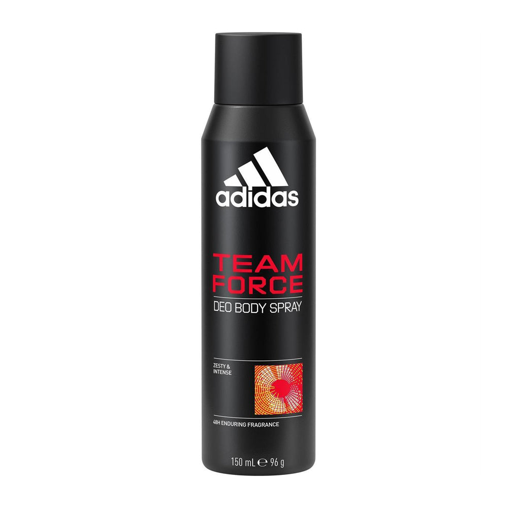 ADIDAS BODY SPRAY TEAM FORCE ZESTY & INTENSE 150 ML Default Title - MamasJan Grocery Nonfood