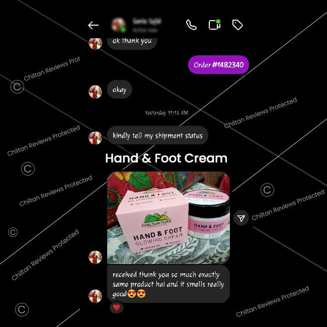 Buy Chiltanpure Hand And Foot Glowing Cream at Best Price in Pakistan