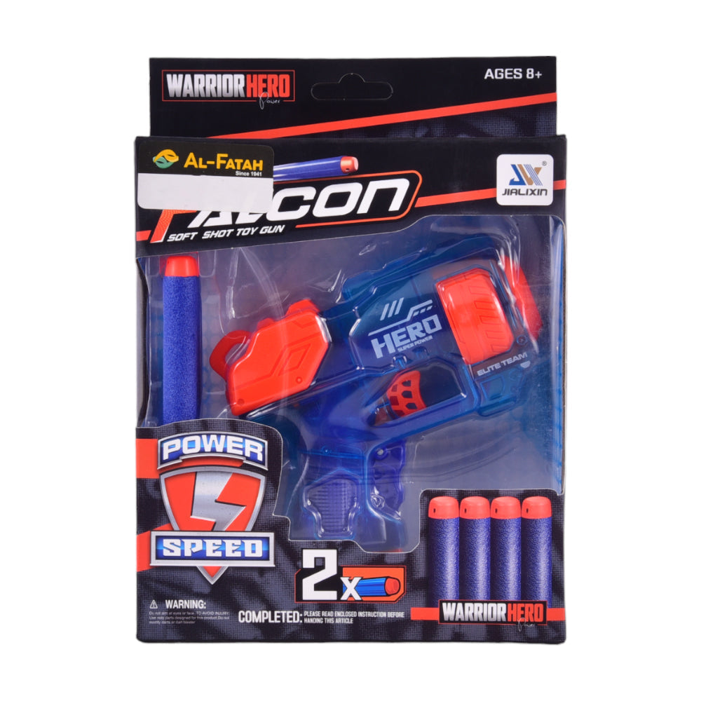 7265 FALCON HERO MINI GUN W-SOFT BULLET Default Title - MamasJan Toys