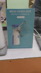 Jsl W302 Mesh Nebulizer Portable Handheld For Efficient Respiratory Relief - The Healthcare Shop Pakistan