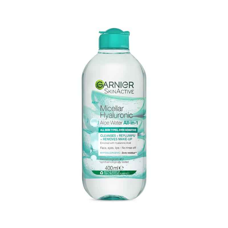 Garnier Skin Active Micellar Cleansing Water With Hyaluronic Acid And Aloe 400Ml