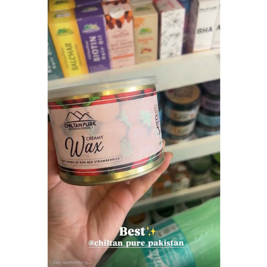 Body Hair Removal Wax – With Aroma of Ripe Red Strawberries