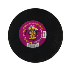 3256 CANVAS BOARD ROUND BLACK 6INCH Default Title - MamasJan Toys