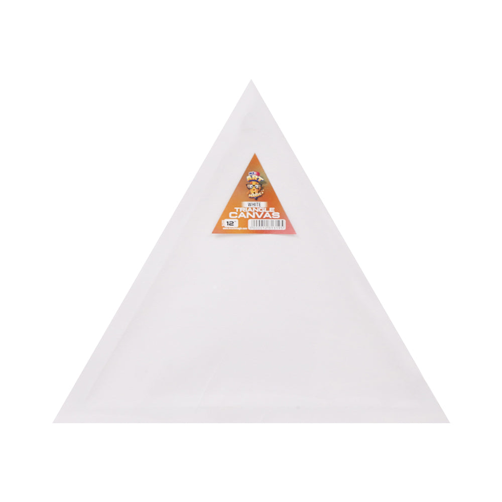 621-3512 TRIANGLE CANVAS BOARD WHITE 12 INCH Default Title - MamasJan Toys