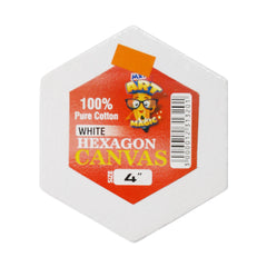 3304 CANVAS BOARD HEXAGON 4INCH Default Title - MamasJan Toys