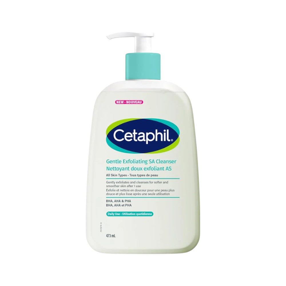 CETAPHIL GENTLE EXFOLIATING SA CLEANSER 473ML Default Title - MamasJan skincare