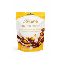 LINDT CHOCOLATE BALLS CRISP SENSATION YELLOW POUCH 150 GM Default Title - MamasJan Grocery Food