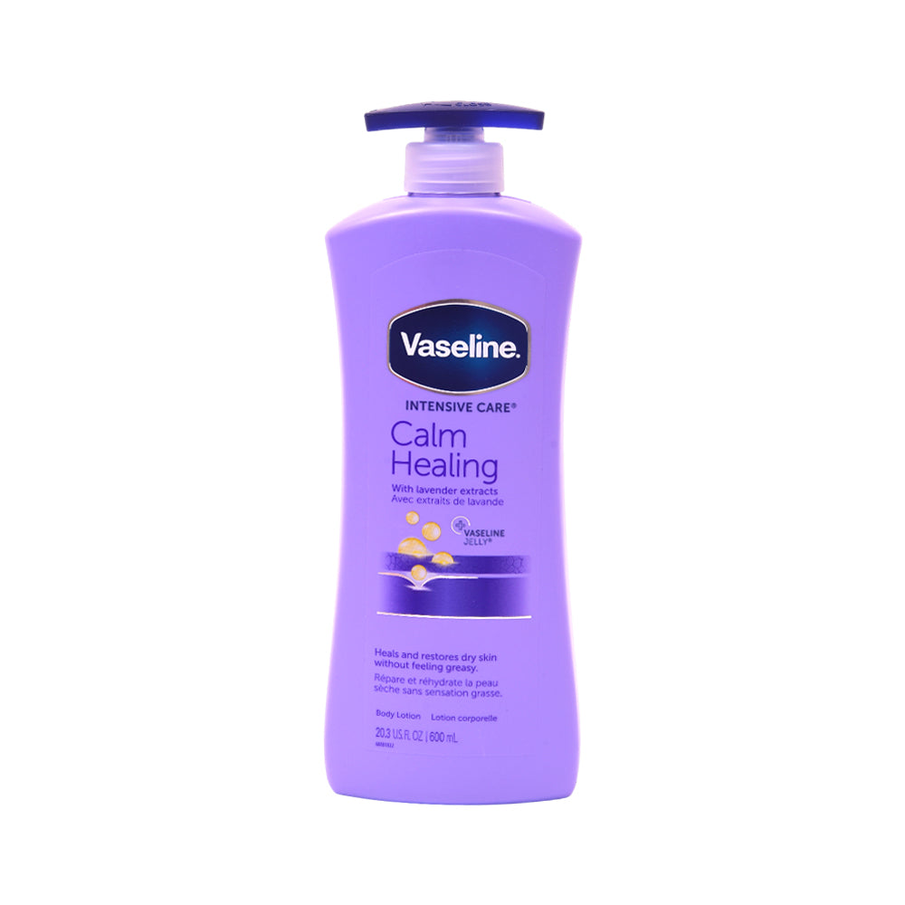 VASELINE BODY LOTION CALM HEALING WITH LAVENDER EXTRACTS 600 Default Title - MamasJan skincare