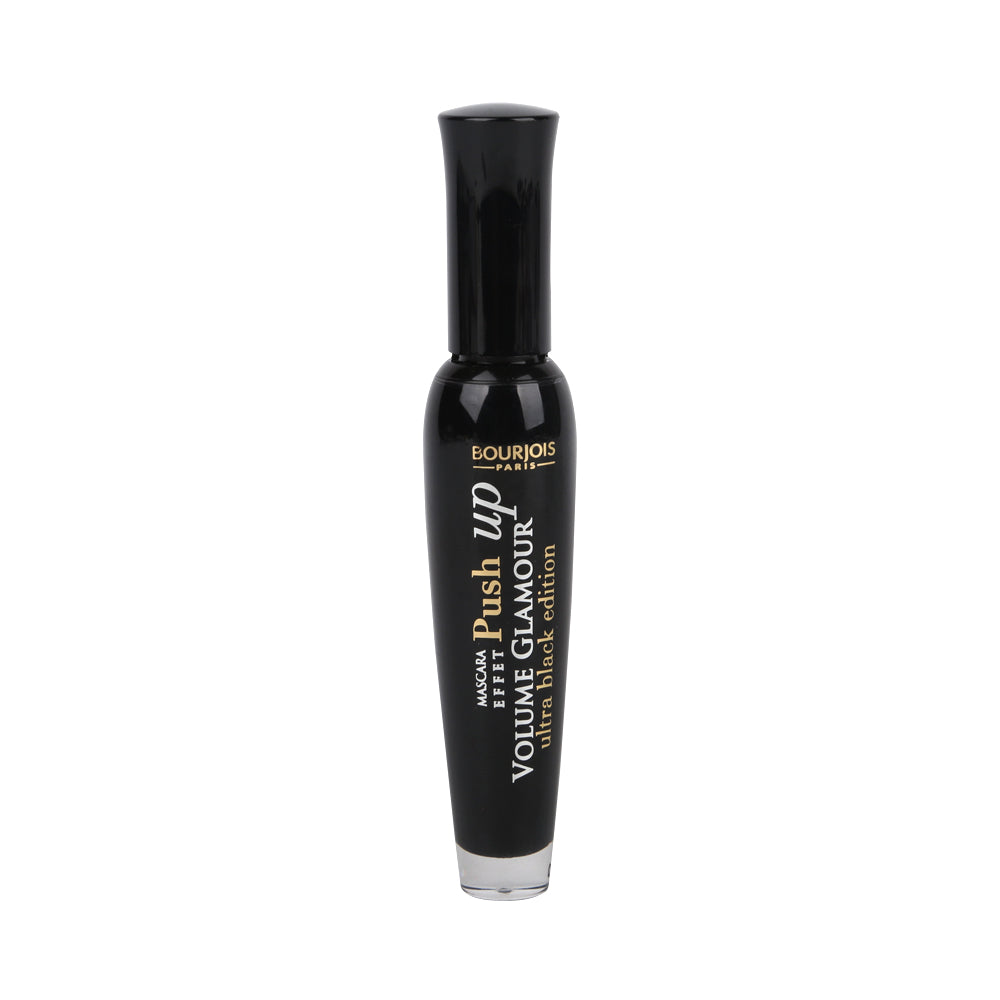 BOURJOIS PUSH UP VOLUME GLAMOUR MASCARA ULTRA BLACK 7ML Default Title - MamasJan Makeup
