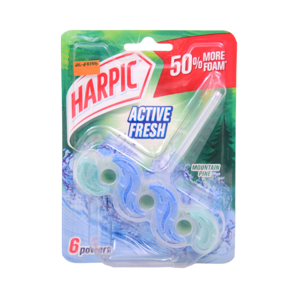 HARPIC TOILET AIR FRESHNER PINE WINTER FOREST 6 ACTION 35 GM Default Title - MamasJan Grocery Nonfood