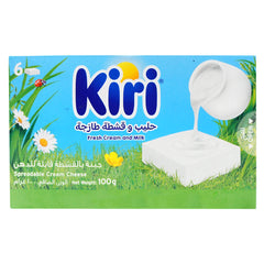 KIRI CHEESE FRESH CREAM & MILK 6X 100 GM Default Title - MamasJan GroceryFoods