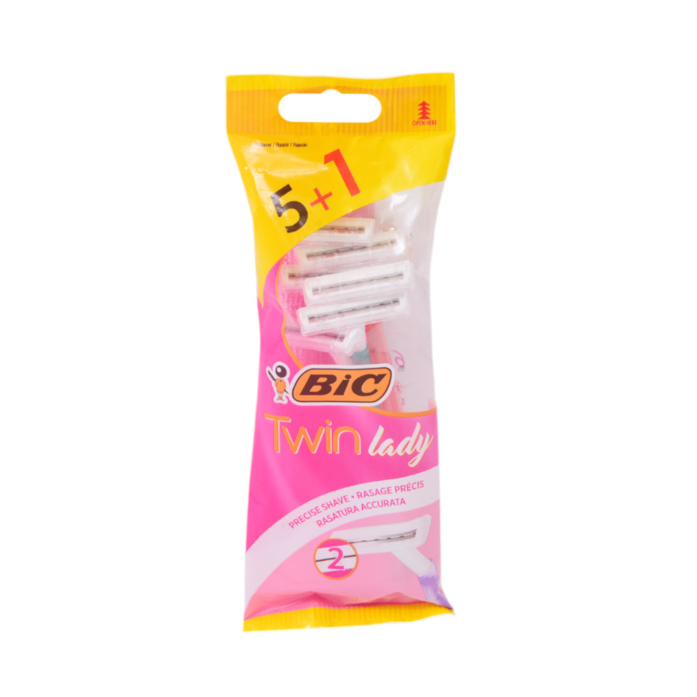 BIC RAZOR TWIN LADY 5+1 Default Title - MamasJan Grocery Nonfood