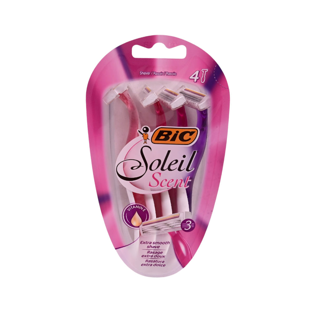 BIC RAZOR SOLEIL SCENT 4PC PACK Default Title - MamasJan Grocery Nonfood