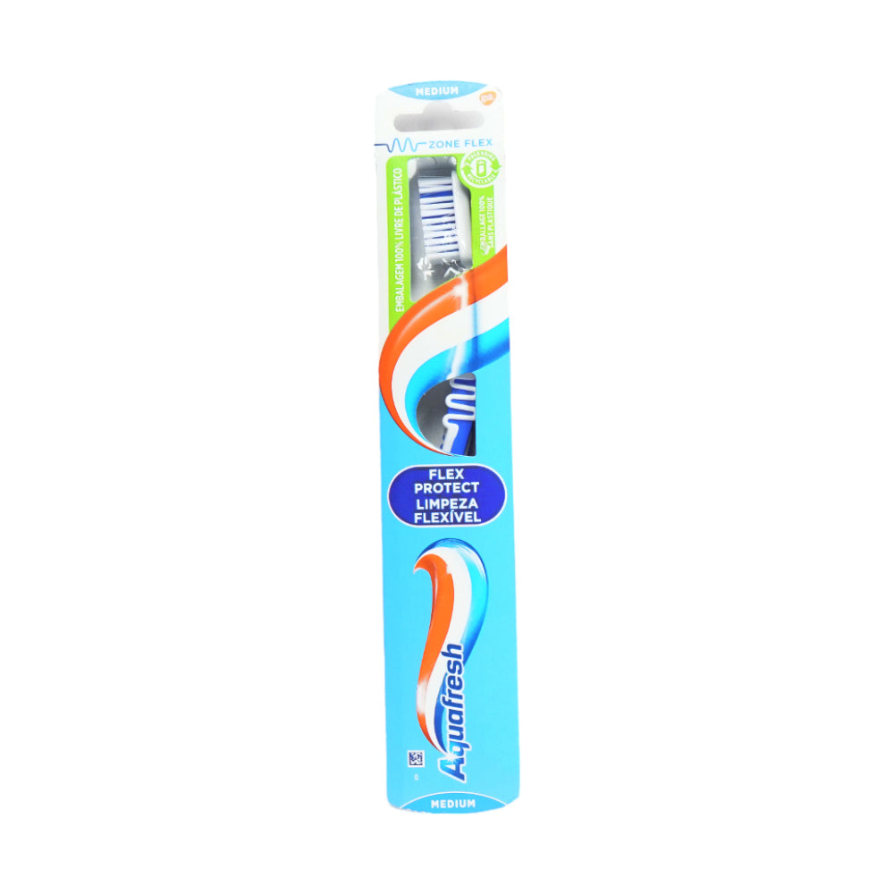 AQUA FRESH TOOTH BRUSH PROTECT MEDIUM Default Title - MamasJan Grocery Nonfood