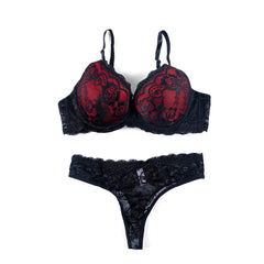 BELLEZA PADDED WIRED BRA SETS A3113 BLACK / 38-B - MamasJan Lingerie