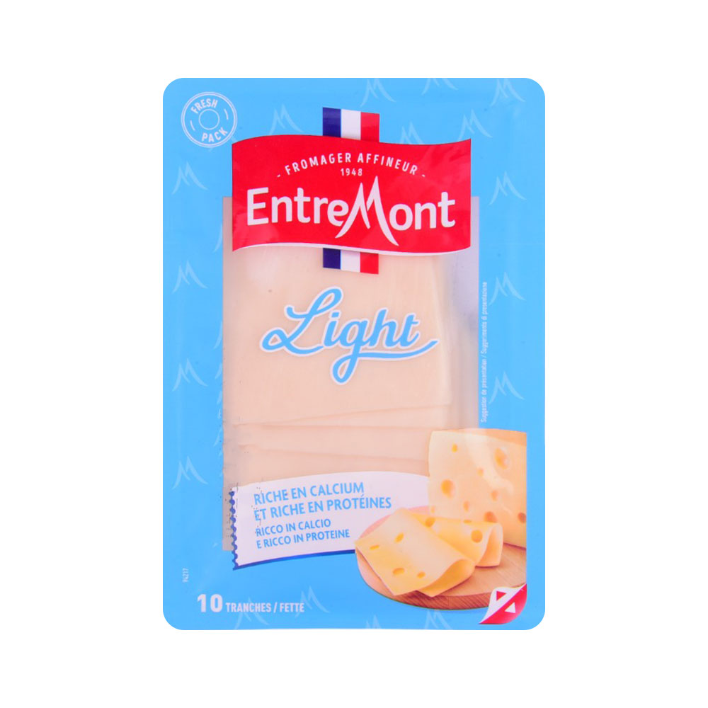ENTRE MONT CHEESE LIGHT RICHE EN CALCIUM 10S 150 GM Default Title - MamasJan GroceryFoods