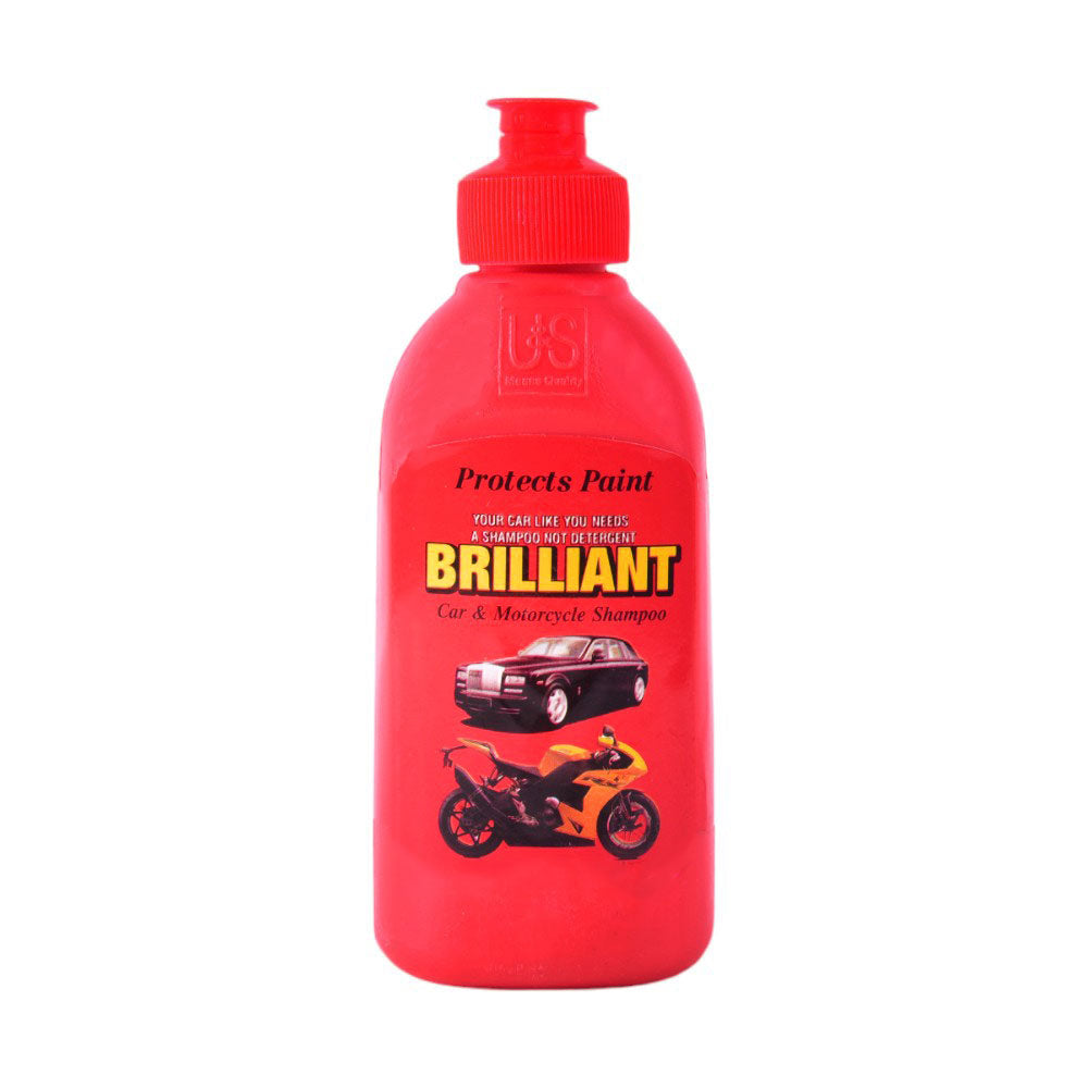 BRILLIANT SHAMPOO CAR & MOTORCYCLE 200 ML Default Title - MamasJan Grocery Nonfood
