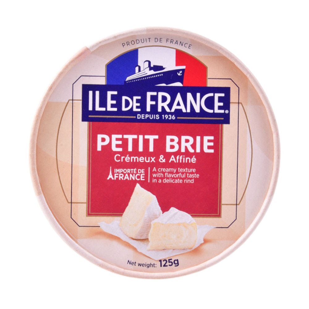 ILE PETIT BRIE CHEESE 125GM Default Title - MamasJan Grocery