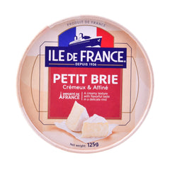 ILE PETIT BRIE CHEESE 125GM Default Title - MamasJan Grocery
