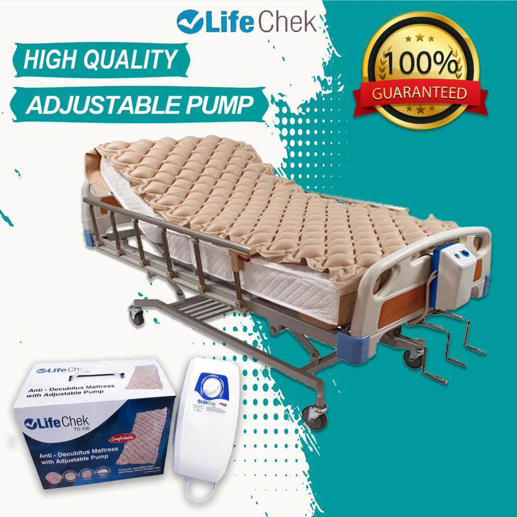 Lifechek Anti Decubitus Air Mattress For Hospital Patients - The Healthcare Shop Pakistan