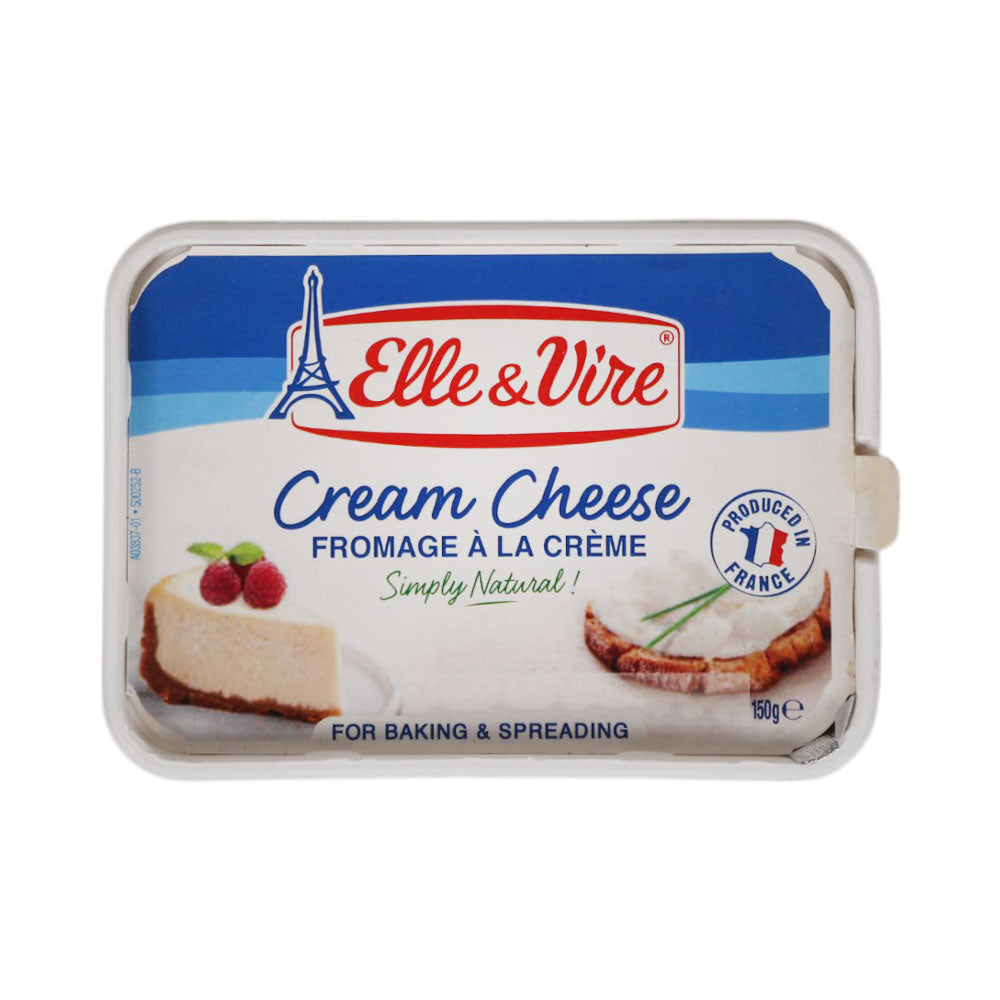 ELLE & VIRE CREAM CHEESE NATURAL 150G Default Title - MamasJan GroceryFoods