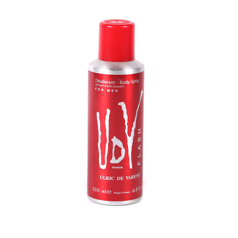 UDV DEODORANT FLASH FOR MEN 200 ML Default Title - MamasJan Grocery Nonfood