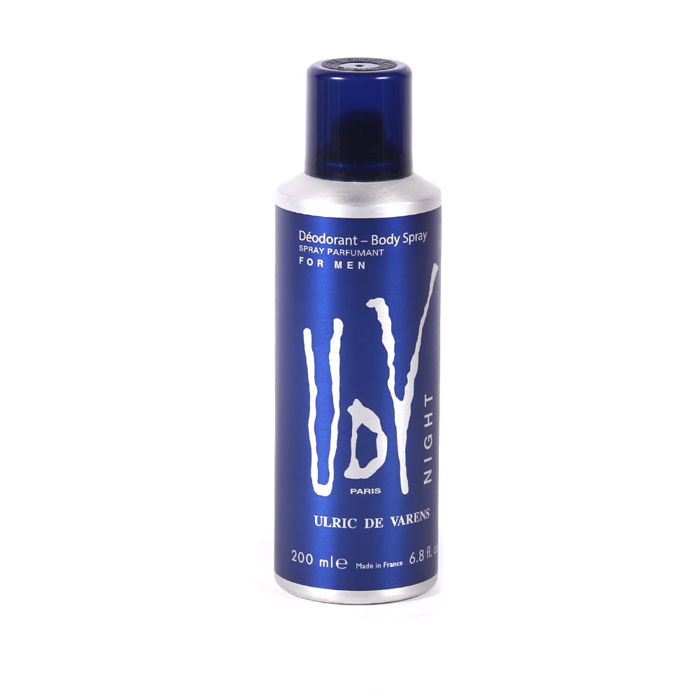 UDV DEODORANT NIGHT FOR MEN 200 ML Default Title - MamasJan Grocery Nonfood