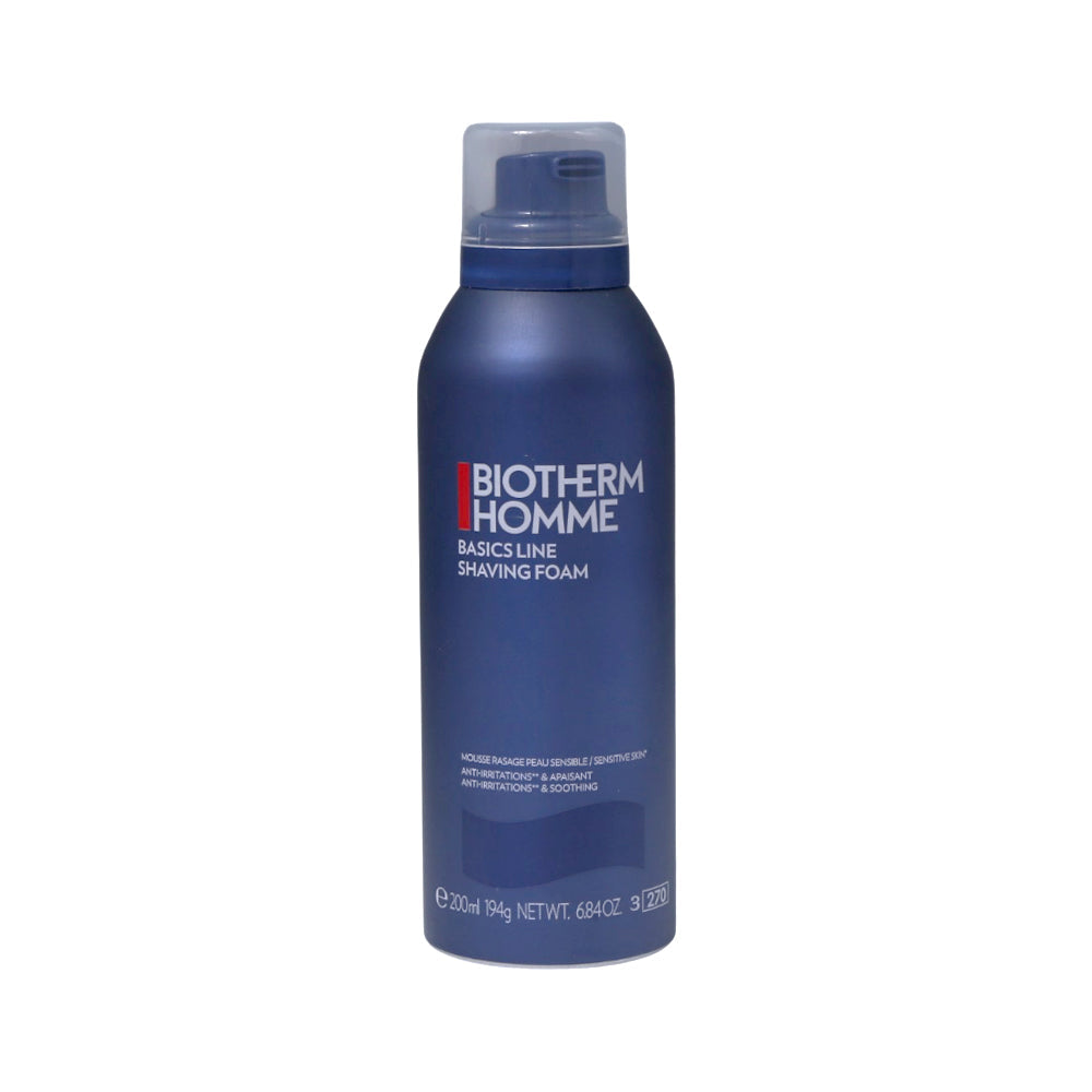 BIOTHERM SHAVING FOAM SENSATIVE SKIN FOR MEN 200ML Default Title - MamasJan Makeup