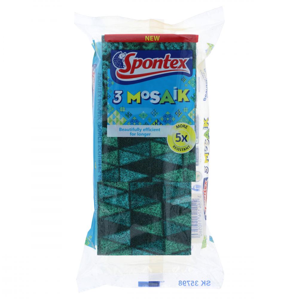 SPONTEX SPONGE 3 MOSAIK Default Title - MamasJan Grocery Nonfood