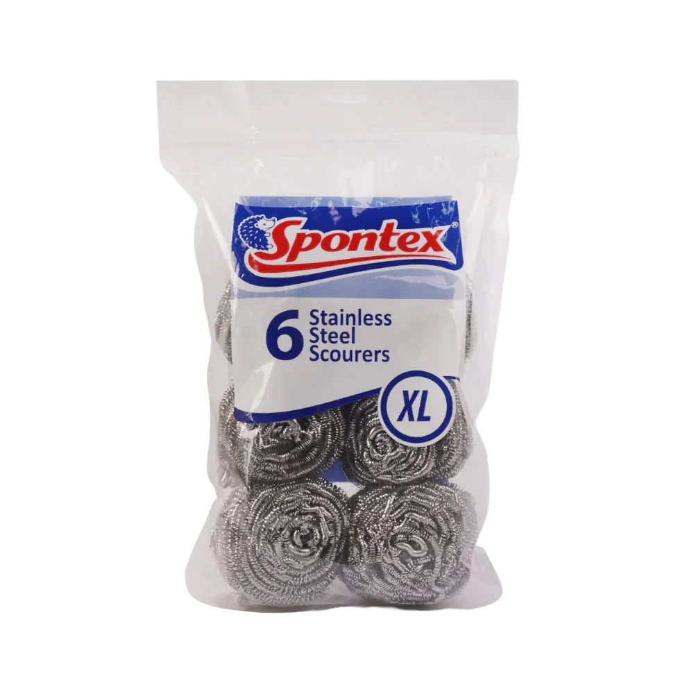 SPONTEX SPIRAL STEEL 6 PACK Default Title - MamasJan Grocery Nonfood